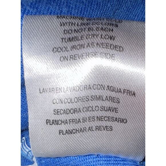 TOUCH ALYSSA MILANO MLB CHICAGO CUBS VELOUR JACKET BLUE Large - Picture 15 of 15